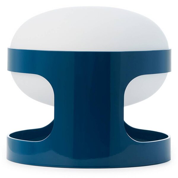 Kartell Lampa stołowa LED K28, niebieski, salon / jadalnia, tworzywo sztuczne, design