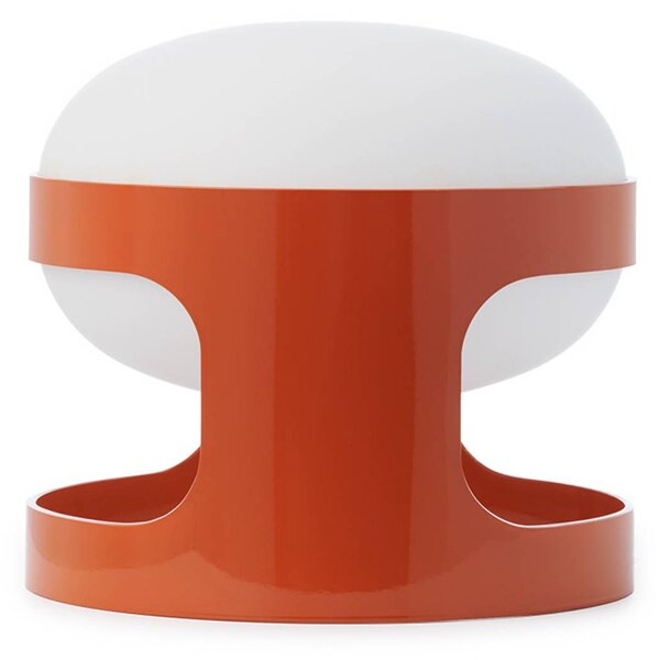 Kartell Lampa stołowa LED K28, żółty / pomarańczowy, salon / jadalnia, tworzywo sztuczne, design