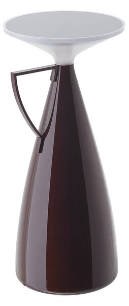 Kartell Lampa stołowa LED Camomille, możliwość ściemniania, czerwony, salon / jadalnia, tworzywo sztuczne, design