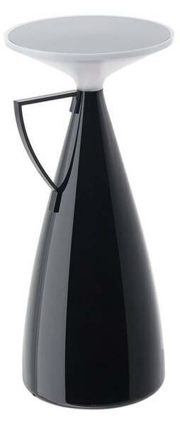 Kartell Lampa stołowa LED Camomille, możliwość ściemniania, czarny, salon / jadalnia, tworzywo sztuczne, design