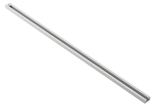 System szynowy Lindby Linaro, GU10, 6-punktowa, biały, kształt C Linaro, biały / opal, salon / jadalnia, aluminium, nowoczesny