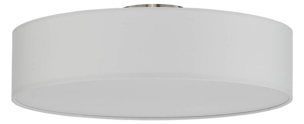 Lampa sufitowa Sebatin Lindby, możliwość ściemniania, kremowy / amber, sypialnia, tkanina / materiał / jedwab, nowoczesny
