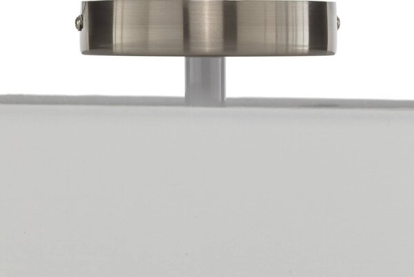 Lampa sufitowa Sebatin Lindby, możliwość ściemniania, kremowy / amber, sypialnia, tkanina / materiał / jedwab, nowoczesny