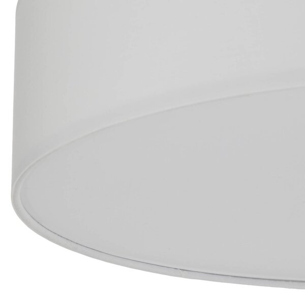 Lampa sufitowa Sebatin Lindby, możliwość ściemniania, kremowy / amber, sypialnia, tkanina / materiał / jedwab, nowoczesny