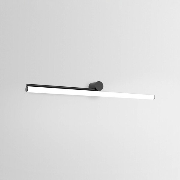 MARSET Kinkiet designerski Ambrosia A 90, możliwość ściemniania, czarny, salon / jadalnia, aluminium, design