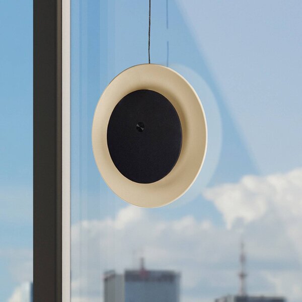 Näve Lampa stołowa LED Solan, możliwość ściemniania, czarny, salon / jadalnia, metal, nowoczesny