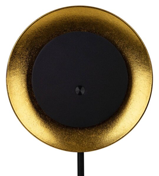Näve Lampa stołowa LED Solan, możliwość ściemniania, czarny, salon / jadalnia, metal, nowoczesny