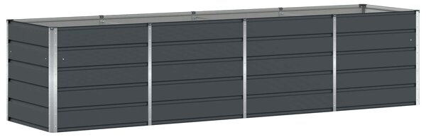 Donica Antracyt 320 x 80 x 75 cm Stal
