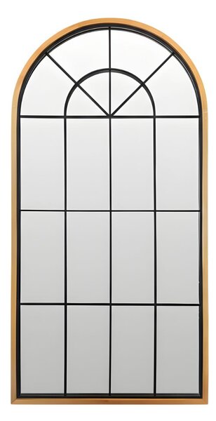 Duże, dekoracyjne lustro wiszące ARCUS, 110 x 56 cm