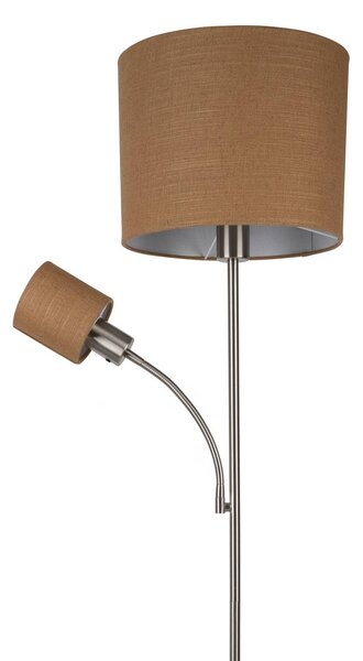 Näve Lampa stojąca Filomena, brązowy / rdzawy, salon / jadalnia, metal