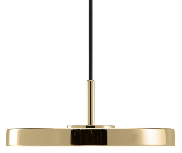 UMAGE Lampa wisząca designerska Asteria Micro, możliwość ściemniania, mosiężny / złoty, salon / jadalnia, metal, design