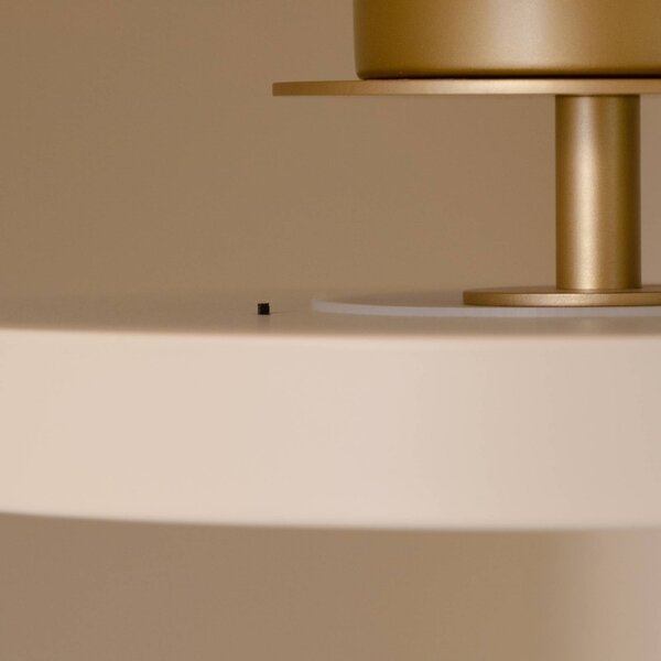 UMAGE Lampa sufitowa designerska Asteria UP PLUS, możliwość ściemniania, kremowy / amber, salon / jadalnia, metal, design