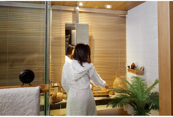 Bambusowy uchwyt na akcesoria łazienkowe Compactor Spa