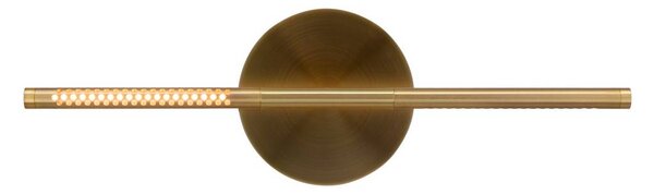 UMAGE Kinkiet designerski Omni, możliwość ściemniania, mosiężny / złoty, salon / jadalnia, aluminium, design