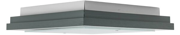 Lampa sufitowa Tally Argon, zielony, przedpokój, drewno