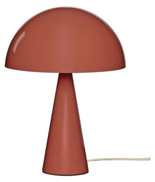 Hübsch Lampa stołowa Mush Mini, czerwony, sypialnia, metal, nowoczesny