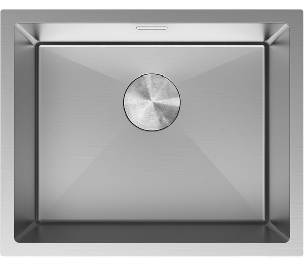 Mexen Trixo zlewozmywak stalowy 1-komorowy 540 x 440 mm, inox - 6414541000-01