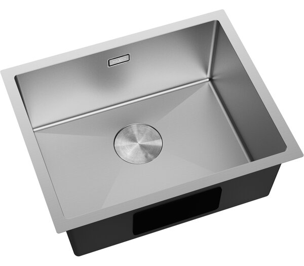 Mexen Trixo zlewozmywak stalowy 1-komorowy 540 x 440 mm, inox - 6414541000-01