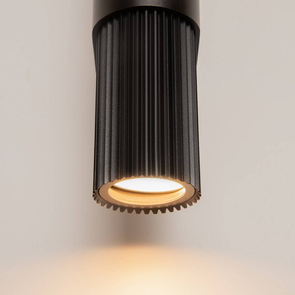 Maytoni Kinkiet DYNAMICS, czarny, salon / jadalnia, aluminium, nowoczesny