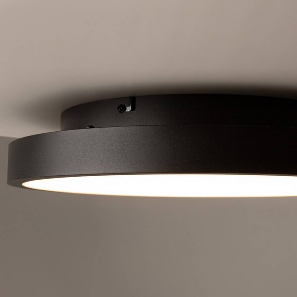 Maytoni Lampa sufitowa LED Orign, czarny, salon / jadalnia, metal, nowoczesny