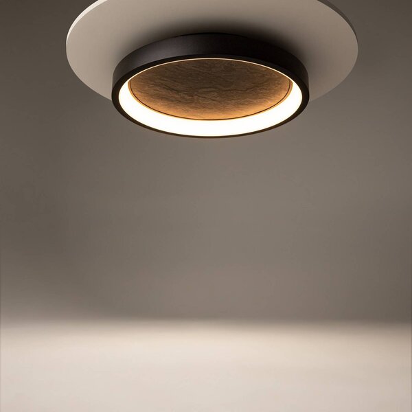 Maytoni Lampa sufitowa LED Orign, czarny, salon / jadalnia, metal, nowoczesny