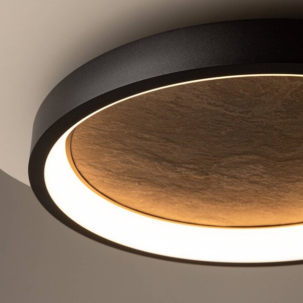 Maytoni Lampa sufitowa LED Orign, czarny, salon / jadalnia, metal, nowoczesny