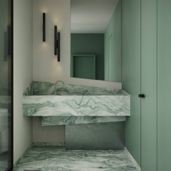 Maytoni Kinkiet LED Calipso, czarny, salon / jadalnia, aluminium, nowoczesny