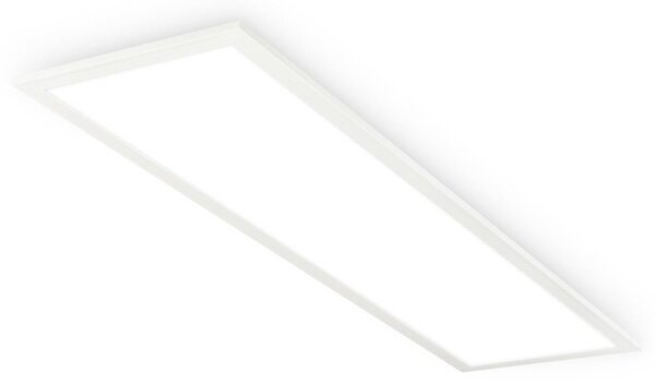 Briloner Panel LED Simple A, biały / opal, biuro, metal