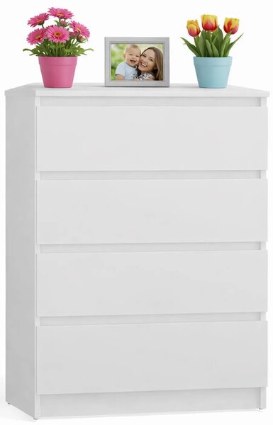 Biała skandynawska komoda 60 cm K3-B07