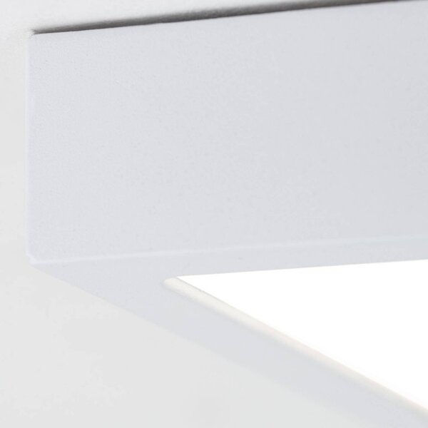 ORION Lampa sufitowa LED Disc, możliwość ściemniania, biały / opal, salon / jadalnia, aluminium, nowoczesny