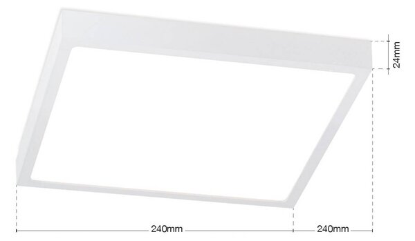 ORION Lampa sufitowa LED Disc, możliwość ściemniania, biały / opal, salon / jadalnia, aluminium, nowoczesny