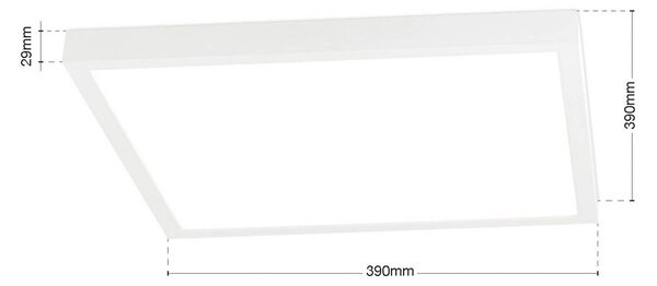ORION Lampa sufitowa LED Disc, możliwość ściemniania, biały / opal, salon / jadalnia, aluminium, nowoczesny