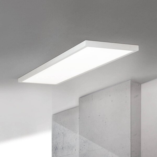 ORION Lampa sufitowa LED Disc, możliwość ściemniania, biały / opal, salon / jadalnia, aluminium, nowoczesny