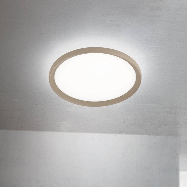 ORION Lampa sufitowa LED Kant, możliwość ściemniania, zielony, salon / jadalnia, aluminium, nowoczesny