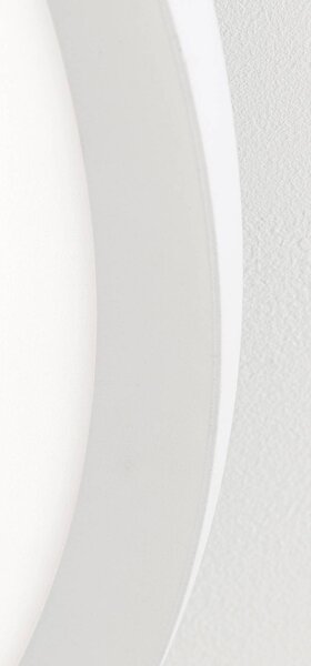 ORION Lampa sufitowa LED Kant, możliwość ściemniania, biały / opal, salon / jadalnia, aluminium, nowoczesny