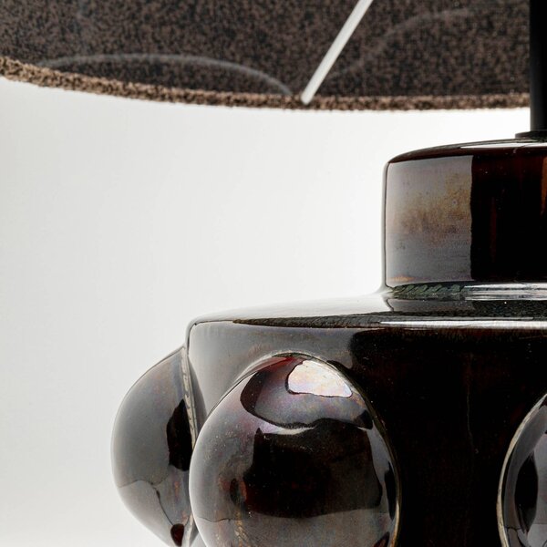 KARE Lampa stołowa design Calamaro, brązowy / rdzawy, salon / jadalnia, ceramika, design