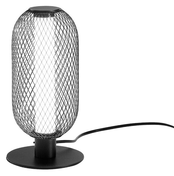 Luce Ambiente Design Lampa stołowa LED Inkas, czarny, salon / jadalnia, metal