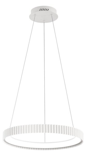 Luce Ambiente Design Lampa wisząca Niike, biały / opal, salon / jadalnia, metal, nowoczesny