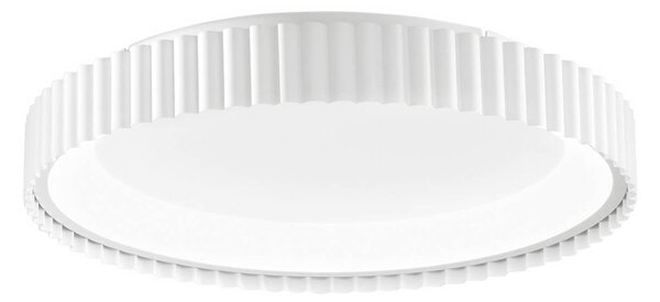 Luce Ambiente Design Lampa sufitowa LED Niike, biały / opal, salon / jadalnia, metal, nowoczesny