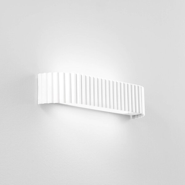 Luce Ambiente Design Kinkiet LED Niike, biały / opal, salon / jadalnia, metal, nowoczesny