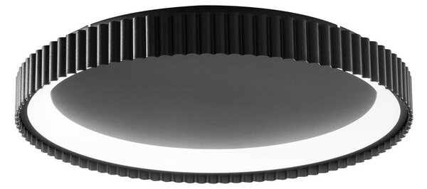Luce Ambiente Design Lampa sufitowa LED Niike, czarny, salon / jadalnia, metal, nowoczesny