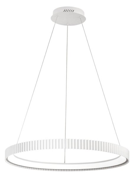 Luce Ambiente Design Lampa wisząca Niike, biały / opal, salon / jadalnia, metal, nowoczesny