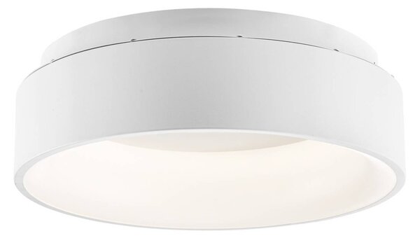 Luce Ambiente Design Lampa sufitowa LED Noah, biały / opal, salon / jadalnia, aluminium, nowoczesny