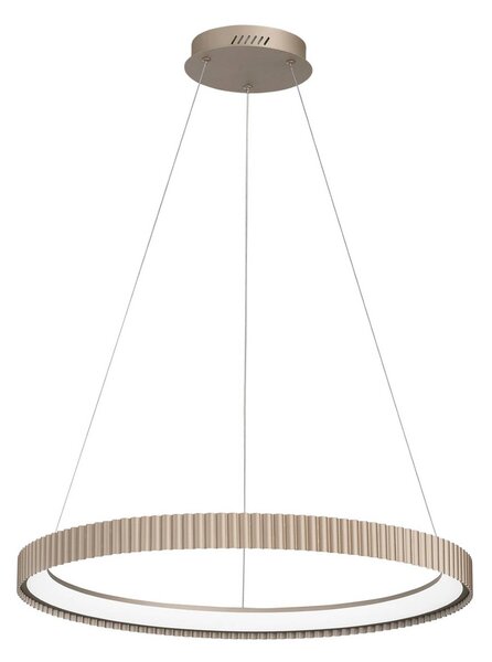 Luce Ambiente Design Lampa wisząca Niike, mosiężny / złoty, salon / jadalnia, metal, nowoczesny