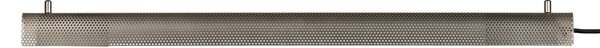 GEJST Lampa wisząca designerska Radent, aluminiowy / szary / cynkowy, salon / jadalnia, metal