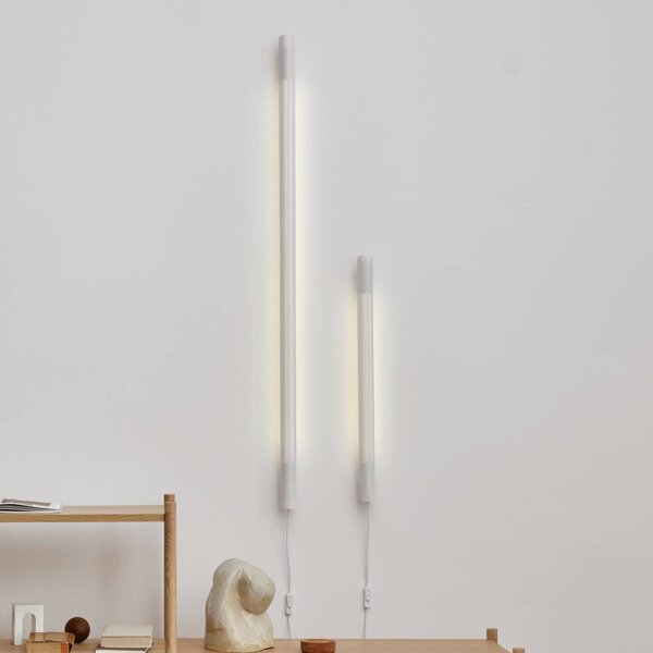 GEJST Kinkiet designerski Radent, biały / opal, salon / jadalnia, metal