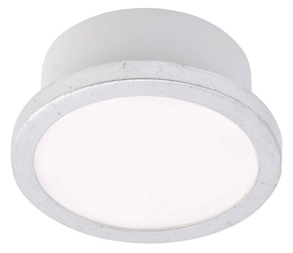 LIGHTME Lampa sufitowa Aqua Uno, chromowy / srebrny, łazienka, aluminium, nowoczesny