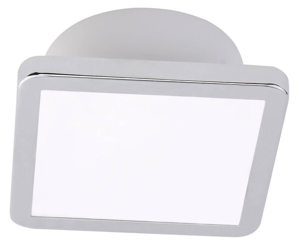 LIGHTME Lampa sufitowa Aqua Uno, chromowy / srebrny, łazienka, aluminium, nowoczesny