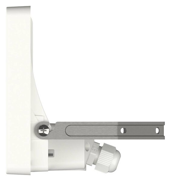 Theben LED-Außenwandstrahler theLeda B30 dual, biały, IP65, biały / opal, aluminium
