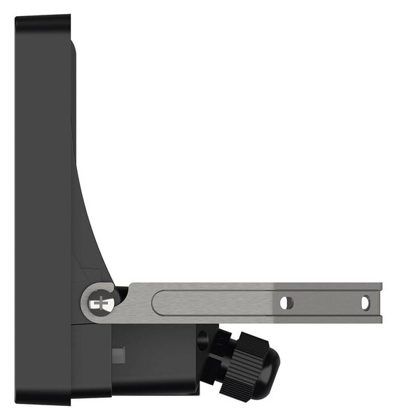 Theben Reflektor zewnętrzny LED B50 dual, czarny, IP65 theLeda, czarny, aluminium